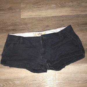Hollister navy khaki shorts